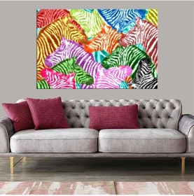 Resim Es10 RUSTİK IŞIKLI Keman Kanvas Rustik Tablo B (90 x 60) 