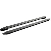 Resim Turtle Peugeot Traveller Mk3 2017-2024 / Uzun Şasi Era V1 Araca Özel Uyumlu Yan Basamak Siyah 