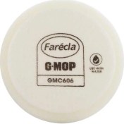 Resim Farecla Pasta Süngeri Beyaz Cırtlı 150MM G-Mop GMC606 6'' 
