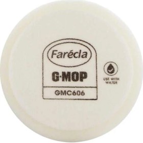 Resim Farecla Pasta Süngeri Beyaz Cırtlı 150MM G-Mop GMC606 6'' 