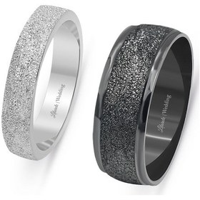 Resim Mat Toprak Desenli Alyans 14 Ayar 