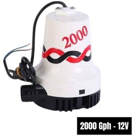 Resim Tmc Sintine Pompası 2000 Gph - 12v 10ah-1357 