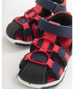 Resim Mnpc Unisex Lacivert Deri Ortopedik Outdoor Çocuk Sandalet Lacivert (531051796) Lacivert 