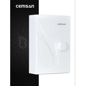 Resim Cemsan C7 Yeni Nesil Karbon Izi Güneş Enerji Sistemine Uyumlu Elektrikli Şofben 