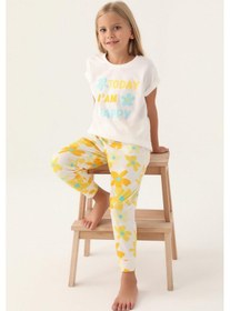 Resim Roly Poly 3394 Today Krem Kız Çocuk Pijama Takımı 001 