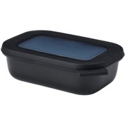 Resim Mepal 106251041100 Multi Bowl Cirqula Rectangular Saklama Kabı 500 Ml - Nordic Black 