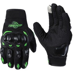 Resim Symbee Bsddp Motosiklet Eldivenleri: Nefes Alabilir, Kaymayan, Dört Mevsim Kullanım, Dokunmatik Ekran Uyumlu 