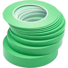 Resim Fine Line Dekoratif Maskeleme Bandı Yeşil Renk Vinil 20MMX55MT 