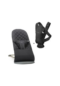 Resim Babybjörn 2'li Set Bliss Ana Kucağı & Kanguru Mini Woven Black 
