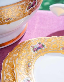 Resim ACAR Josephine 12 Kişilik 60 Parça Porselen Yemek Takımı 