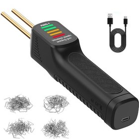Resim Geeksen Kablosuz Plastik Kaynak Makinesi Seti, 200 Adet Zımba İle Şarj Edilebilir Elde 