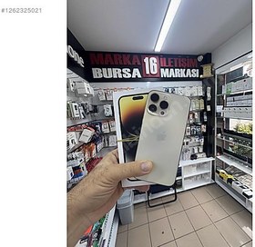 Resim Apple iPhone 14 Pro Max İkinci El TR | 128 GB | Altın 
