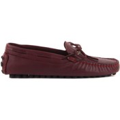 Resim Sail Lakers - Bordo Deri Erkek Loafer 