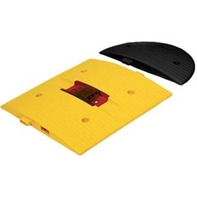 Resim İleri Trafik Flaşörlü Hız Kesici Yol Kasisi 50 x 50 CM Sarı - 11938 SL 