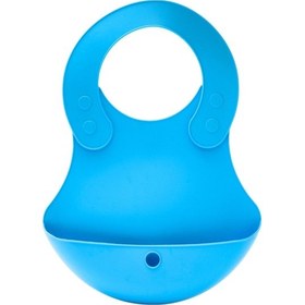 Resim Babychefs Silikon Bebek Önlüğü 1 Parça-mavi 