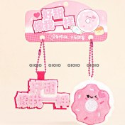 Resim Silver1 Diy Hediye Sevimli Biblolar Yaratıcı Kadın Hediye Öğrenciler Kolye Peluş Anahtarlık Kitap Çantası Kolye (Yurt Dışından) 