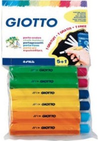 Resim Giotto Tebeşir Tutacağı 5+1 Askılı Paket 