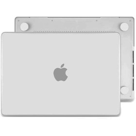 Resim NovStrap Apple Macbook Air 2021 13 inç M1 Çip A2337 Uyumlu Sert Mat Frosted Kılıf Anti Fingerprint 