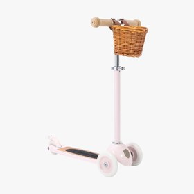 Resim Vintage Çocuk Scooter | Pembe 