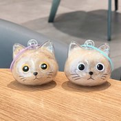 Resim Kedi Tüyü Saklama Şişesi - Şirin Kedi Tasarımı ile Şeffaf Pet Tüyü Saklama Kapsülü Anahtarlık, Dayanıklı PVC Anı Hediyesi Kedi Severler ve Evcil Hayvan Sahipleri için, Taşınabilir Kül Kapı, Anahtarlık Aksesuarı Anahtarlar, Çantalar, Sırt Çantaları, Kedi Severleri Hediyeleri, Anahtarlık Aksesuarı, Eğlenceli Tasarım, Dayanıklı Anahtarlık, Sırt Çantası Süsü, Şık Aksesuar, Sağlam Yapı, Kül Kapı, Evcil Hayvan Severleri 