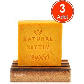 Resim Bıttım Yağı Sabunu El Yapımı Doğal 120 G x 3 Adet 