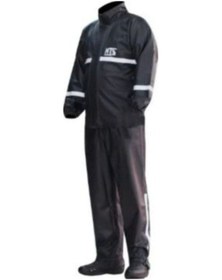 Resim Motosiklet Lüx Pvc Yağmurluk Dikişsiz Frekans Suya Ve Rüzgar Karşı Dayanıklı Reflektörlü Yağmurluk 