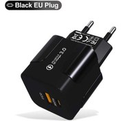 Resim İphone Uyumlu 16 Pro/android İçin Minik 20w Usb C Hızlı Şarj Cihazı, Çoklu Koruma Eu Black 02 