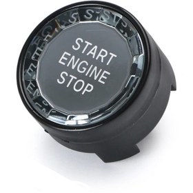 Resim YıldızTuning Bmw X5 X6 F15 F16 Kristal Start Stop Tuş Siyah 