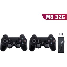 Resim Neevoyu M8 Kablosuz Ps1 Retro Oyun Konsolu - 10.000+ Oyun, 2.4g Hd, 2 Kumandalı 