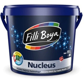 Resim Filli Boya Nucleus Frontier Polymer Technology Koruma Etkili Dış Cephe Boyası 15 Lt 15 L 