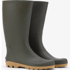 Resim Solognac Yetişkin Uzun Yağmur Çizmesi - Yeşil - Avcılık ve Doğa Gözlemi - Land 100 