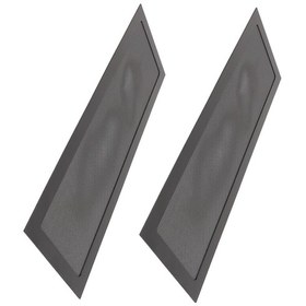 Resim Geeroyoo 2 Adet Pc Kasası Pvc Manyetik Toz Filtresi - 120x360mm Fan Açıkları İçin Toz Engeli, Ses Azaltma Ve Kolay Kurulum Siyah Renk 