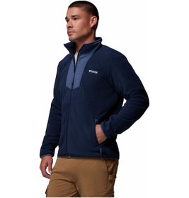 Resim Columbia Sequoia Grove Full Zip Fleece Lacivert Erkek Outdoor Polar Am0596 Lacivert 