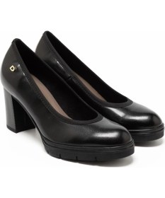 Resim Kadın Topuklu/ Stiletto 483700DS Donna Serena 3700DS Vitello Ry Nero 