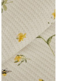 Resim Karaca Home Emma %100 Pamuk Tek Kişilik Pike Takımı Sarı Sarı 