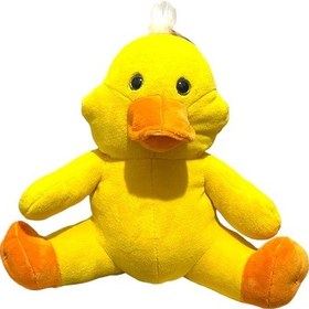 Resim Sesli Ördek Peluş 35 Cm Uyku Arkadaşı Sarı 