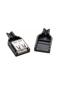 Resim Usb A Tipi Kılıflı Soket - Dişi 
