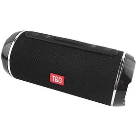 Resim T&g Taşınabilir Bluetooth Hoparlör - Su Geçirmez, 10w Ses, Mikrofonlu, 1200mah Pil, Aux/usb/tf Kart Okuyucu 
