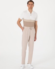 Resim Pierre Cardin Erkek Bej Pantolon Kanvas-chino 50301811-vr011 Bej 
