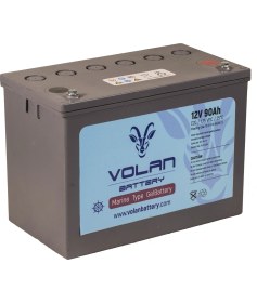 Resim Volan Battery 12 Volt 90 Ah (Amper) Marin Jel Akü 