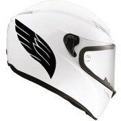 Resim Doğal Bizden DB Tek Renk Kanat ( Wing Helmet Stickers ) Kask Sticker Etiket Modeli 4 