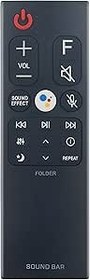 Resim VINABTY AKB75595321 LG Sound Bar Hoparlör SL9YG SPL8-W SN11RG SN9YG SL5Y SN5Y SL6Y SPK8-S SL8YG SL9Y SKC9 SL10Y SL10RG SL10YG SPN11M-SL LAS455H LAS551 için Yedek Uzaktan Kumanda H SN7CY SL5R SN6Y SL4 SL7YF 