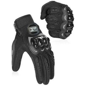 Resim Maoyaya Off-road Eldiveni - Siyah 2xl, Korumalı Motorsiklet Eldiveni 