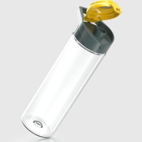 Resim Renga Juno 630 Ml Tritan Matara 911045 Füme-sarı Füme 