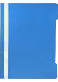 Resim Kraf Plastik Telli Dosya Mavi 50'li Paket 