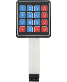 Resim Motorobit-4X4 Membran Tuş Takımı - Keypad 