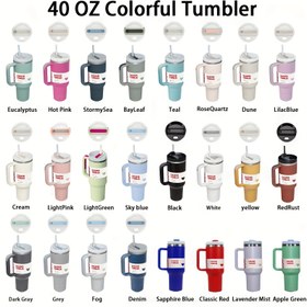 Resim 40oz Paslanmaz Çelik Vakumlu İzoleli Bardak Kapak ve Pipet ile - Sızdırmaz Çift Duvar Tasarımı, Sızdırmaz Seyahat Bardağı Buzlu Kahve, Çay, Smoothie için - Babalar Günü, Anneler Günü, Paskalya, Doğum Günleri, Kahve Seyahat Bardağı, Tatil Hediye Aracı, Modern Bardak, Dayanıklı Yapı 