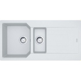 Resim Franke Urban UBG 651-100 Bianco Granit Eviye - Active Plus Doccia 2.0 Batarya Seti 