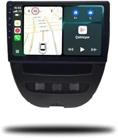 Resim MarTechno Android Multimedya 4GB RAM 32GB Hafıza Citroen C1 2007-2013 ile uyumlu 