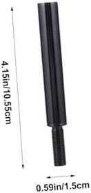 Resim ULTECHNOVO Arabanızı Geliştirin 1 Adet 3 İnç Uzunluğunda Araba Kolu Uzatma Kolu Topuzu M10x125 Arabalar İçin Uygun 